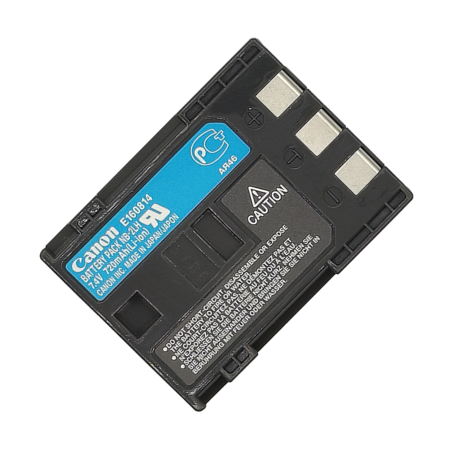 Original Li-ion 720mAh Canon NB-2LH Digital Camera Battery - Image 2