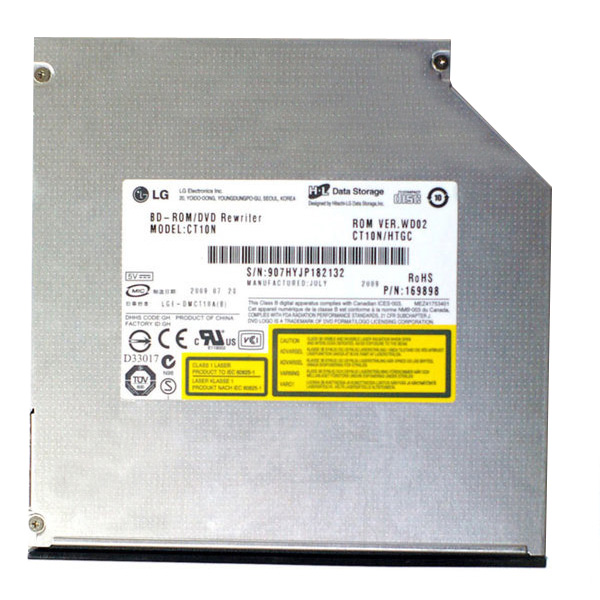 HITACHI LG CT10N Laptop Internal DVD Drive DVD-RW Burner BD-ROM Blu-ray Combo Burner