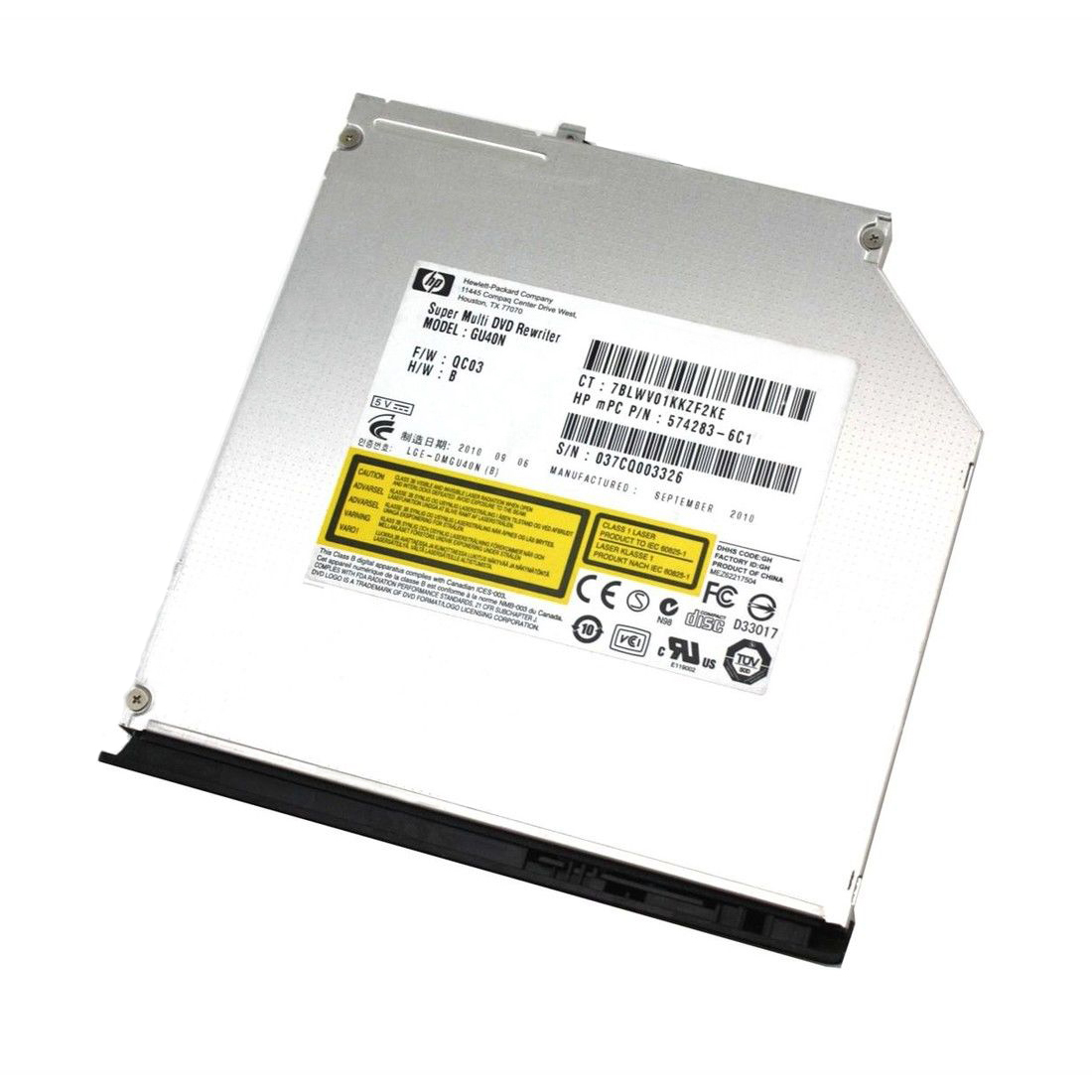 HITACHI LG GU40N Laptop Internal DVD Drive CD-RW DVD±RW Multi Burner