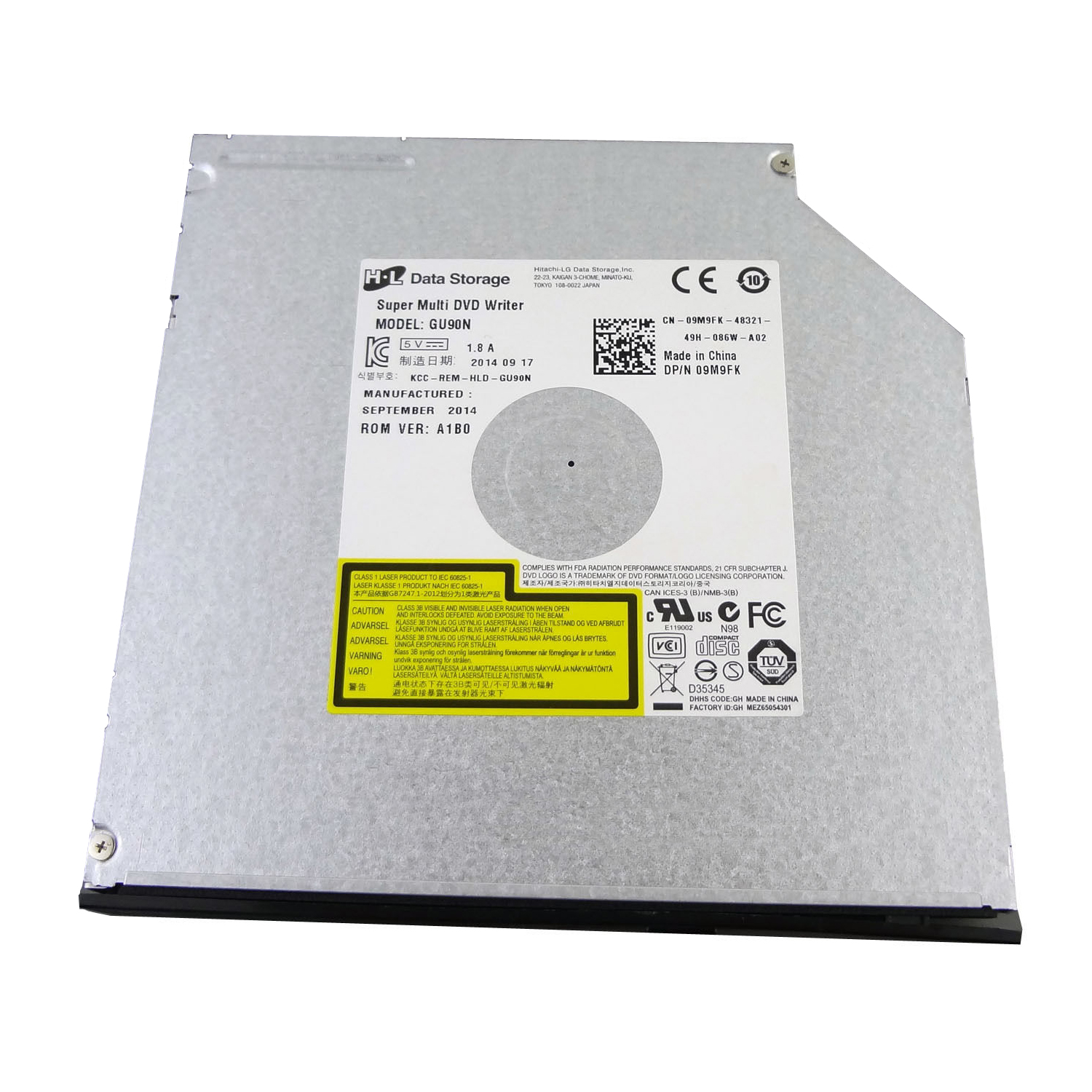 HITACHI LG GU90N Laptop Internal DVD Drive CD-RW DVD±RW Burner