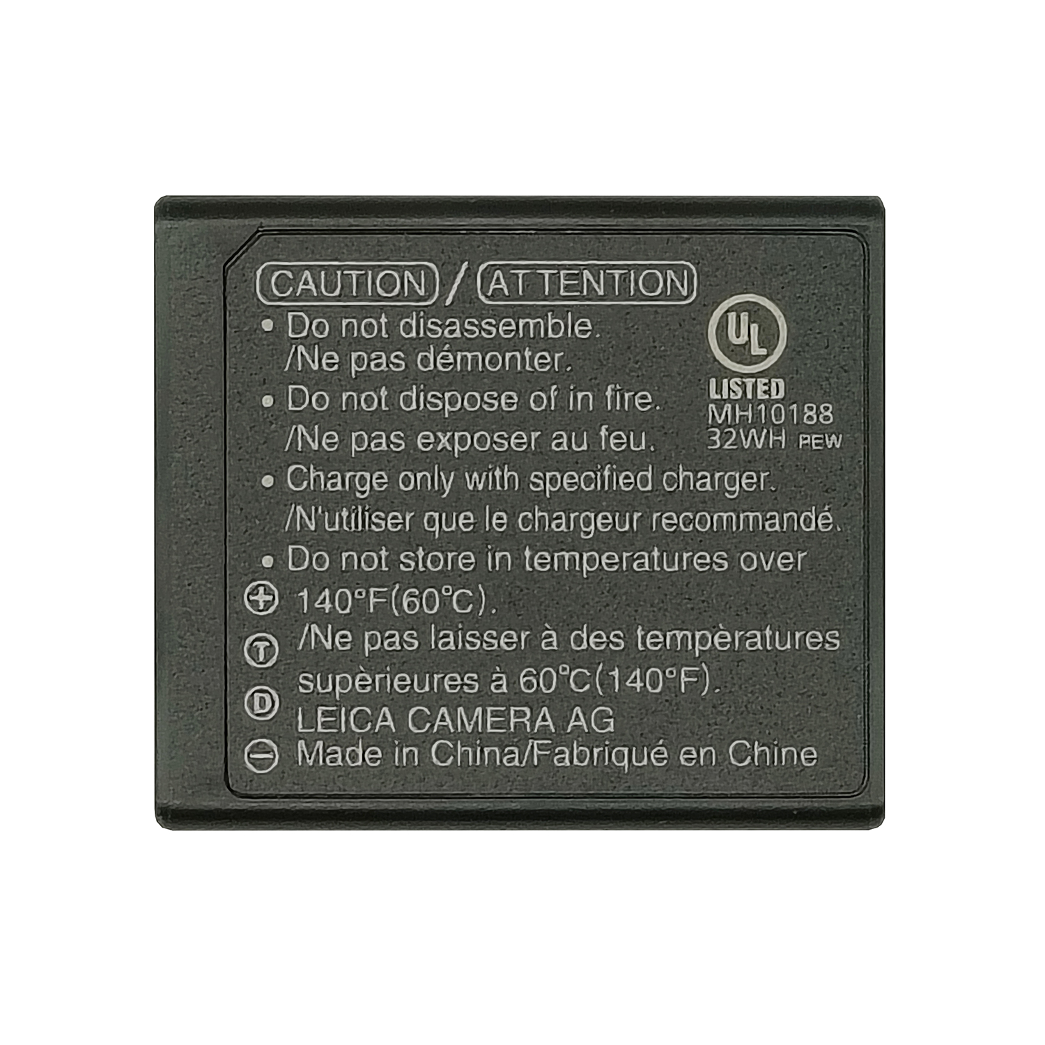 Original Li-ion 1025mAh Leica BP-DC15-U Digital Camera Battery - Image 3