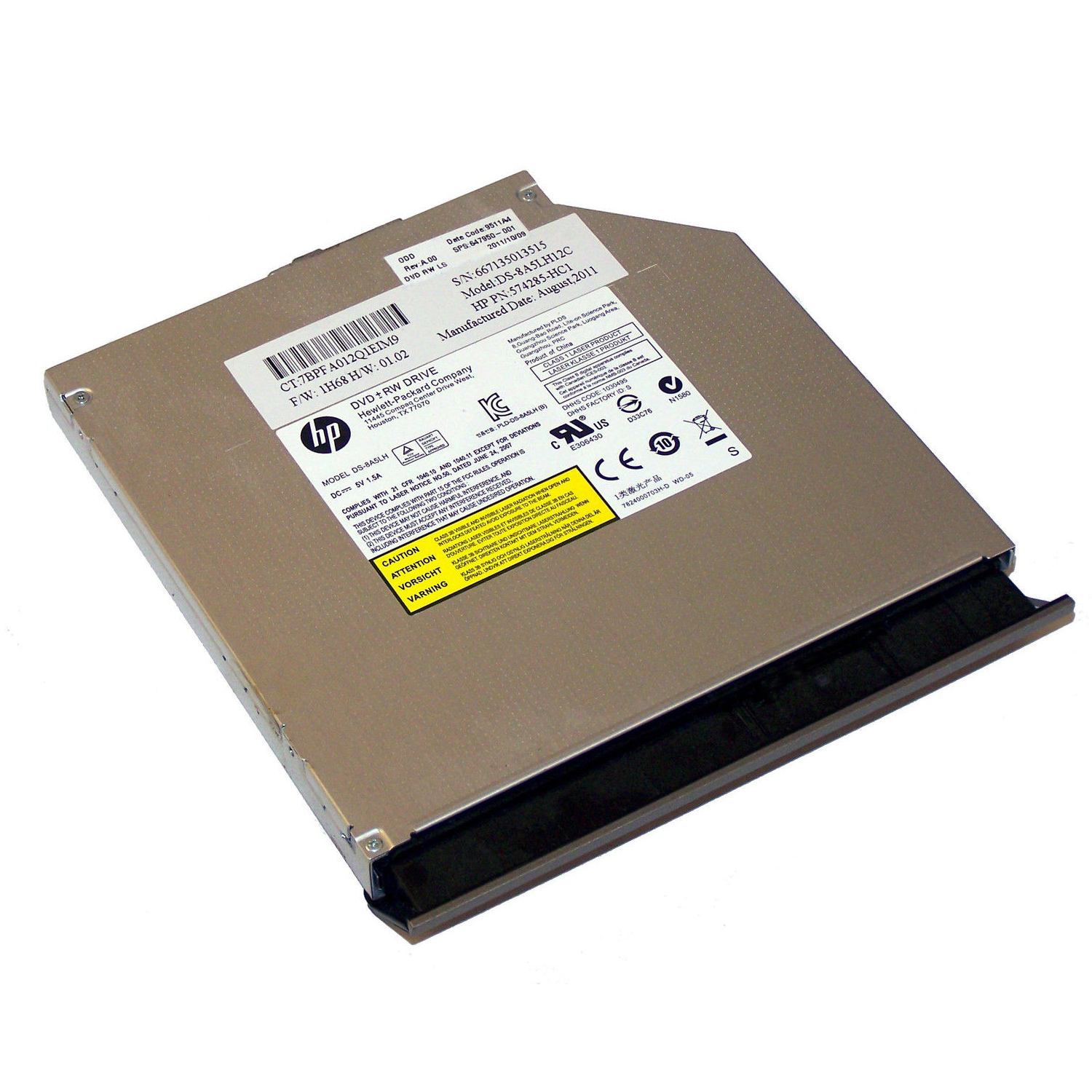 PHILIPS LITE-ON DS-8A5LH Laptop Internal DVD Drive DVD±RW DL Writer