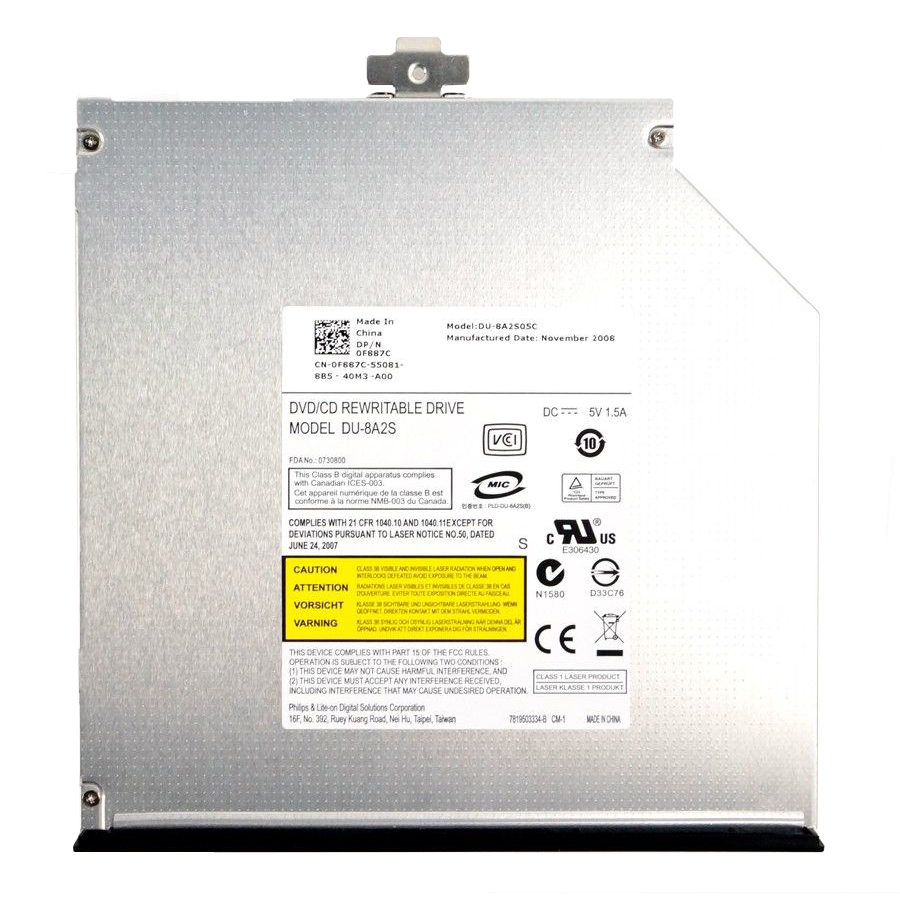 PHILIPS LITE-ON DU-8A2S Laptop Internal DVD Drive DVD/CD Burner