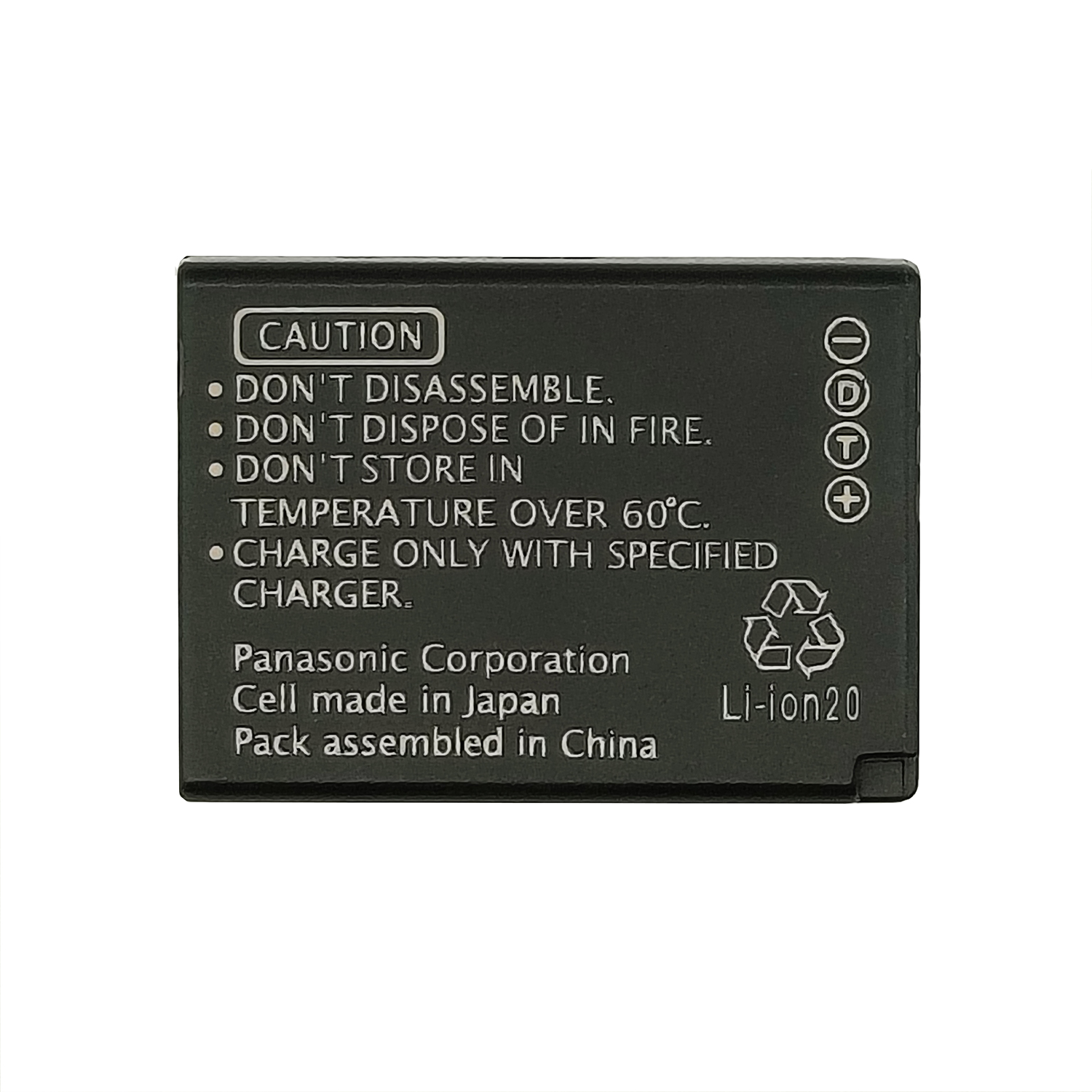 Original Li-ion 895mAh Panasonic DMW-BCG10 Digital Camera Battery - Image 3