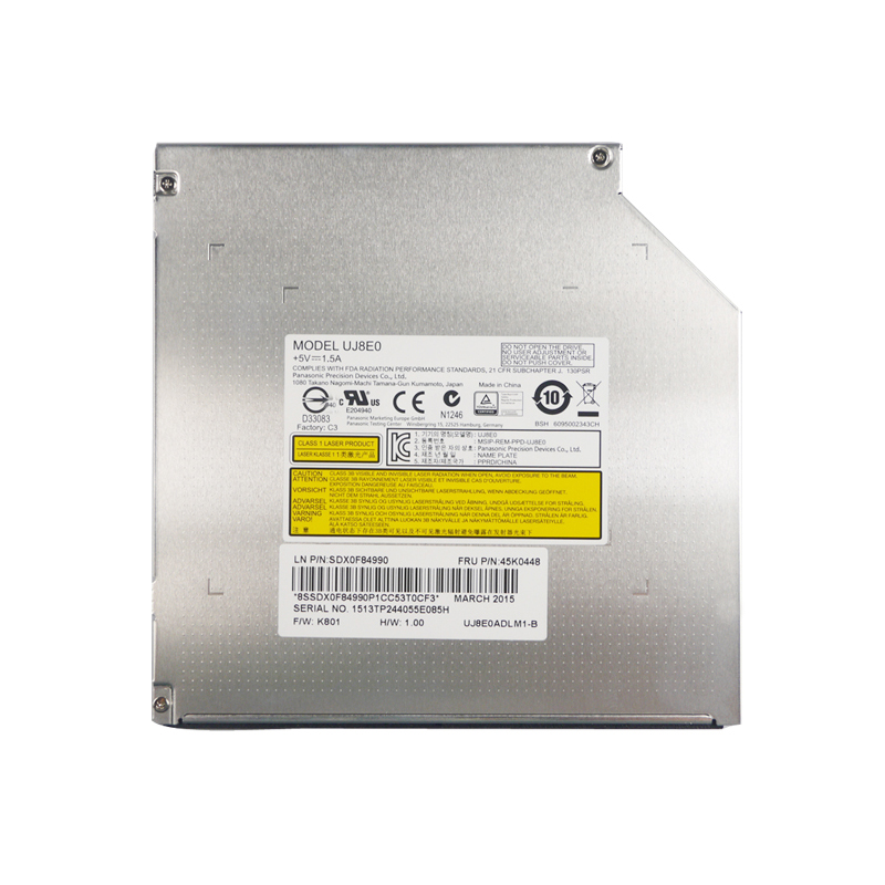 Panasonic UJ8E0 Laptop Internal DVD Drive Super Multi DVD DL Writer